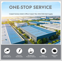 Moquette ignifuge noire unie mur à mur, moquette commerciale pleine surface, pour hall d'hôtel, bureau, projet sur mesure, en polypropylène
