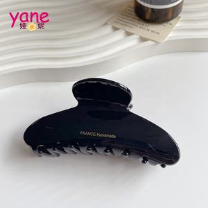 नई एसीटेट तेंदुए बाल पंजा क्लिप चोटी बिग पंजा बाल क्लिप महिलाओं - Product Image 5