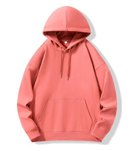 Sudadera con Capucha 100% Algodón, Talla Grande, Largo Regular, Diseño Liso, Tejido de Invierno, Ropa para Hombre - Product Image 5