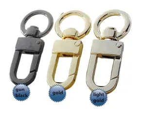 45 × 20ミリメートルClaw Lobster Clasps、Swivel Trigger Clips Snap Loop、Belt Buckle Hoop、Keychain Strap Spring Hooks