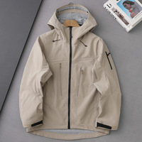 Nouvelle veste imperméable coupe-vent Alpha 7 SV pour l'extérieur, entièrement thermosoudée, idéale pour la randonnée transfrontalière