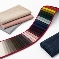 Tissu d'ameublement uni en chenille de haute qualité, tissé épais 100 % polyester, écologique pour canapé et décoration intérieure