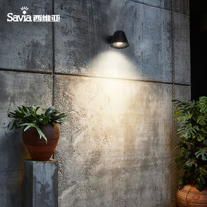 Savia GU10โคมไฟติดผนังอลูมิเนียม,ไฟ Led ติดผนังกลางแจ้งติดพื้นผิวทันสมัยกันน้ำ IP44สำหรับสวนลานบ้าน - Product Image 6