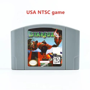 Star <span class=keywords><strong>Fox</strong></span> 64 para <span class=keywords><strong>N64</strong></span>, Cartucho de Juego para Nintendo 64, Versión Estadounidense para Consolas de Juegos de 64 bits - Product Image 1