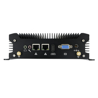 Mini PC sin ventilador i5 11.ª generación 1135G7 Quad core 2DDR4 8USB 2COM VGA HD 2 salidas PC portátil integrada -Win11/Linux