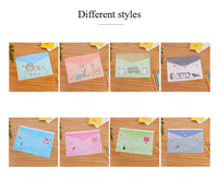 Vente en gros A4 PP plastique polyvalent classeur de documents organisateur de dossiers Logo personnalisé étiquette poche bouton pression pratique porte-fichiers