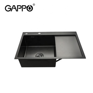 Gappo 304 bol de cuisine en acier inoxydable bassin pas cher prix de luxe sous-monté robinet de cuisine rétractable évier de cuisine GS7850-6L - Product Image 2