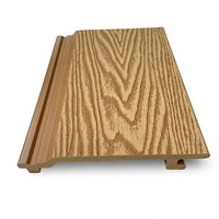 Panneaux muraux WPC en composite bois-plastique pour extérieur, imitation bois, imperméables, pour murs extérieurs