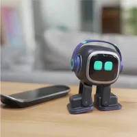 Robot Edukasi Pintar Teman AI Mainan Lucu Emopet CPU Quad Core Layar OLED Penyimpanan 32GB Sistem Operasi Android Hewan Peliharaan Elektronik Mini PVC