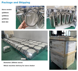 Agitador de tamices de laboratorio 200mm 300mm, mini analizador de tamices para pruebas de laboratorio - Product Image 6