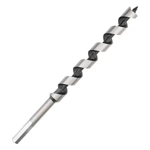 Mũi khoan xoắn 230-460mm để khoan lỗ gỗ Đường kính 10mm 8mm 6mm mũi khoan thép carbon dài với mũi khoan gỗ 6-25mm - Product Image 1