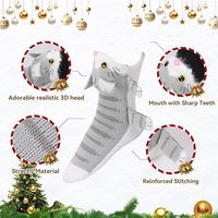 3D Kätzchen Katzen Baumwollsocken für Geburtstag Halloween Thanksgiving Hochzeit Party-Geschenk Geschenktüten-Füller Lustige Neuheit Dekoration