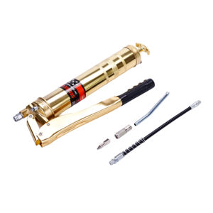 पोर्टेबल डबल पिस्टन ग्रीस बंदूक 600cc 900cc उच्च दबाव हाथ उपकरण तेल भरने बंदूक मैनुअल ग्रीस बंदूक - Product Image 1