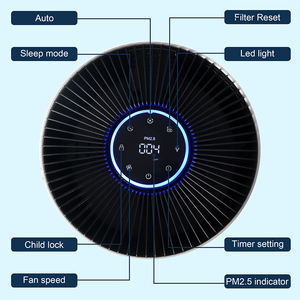 2025 ETL certificado 500 pies cuadrados nuevo Smart Wifi Tuya <span class=keywords><strong>Alexa</strong></span> App Control purificador de aire con indicador PM2.5 - Product Image 4