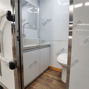 WC de camping portable, douche, toilettes, double porte, toilettes mobiles, remorque - Product Image 4