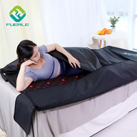 Fuerle OEM/ODM Photons à lumière rouge à faible teneur en EMF Couverture de sauna en pierre à infrarouge lointain pour usage domestique avec prises américaines