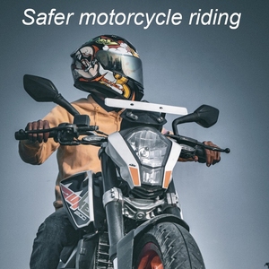 <span class=keywords><strong>Casco</strong></span> <span class=keywords><strong>de</strong></span> Motocicleta Deportivo ABS, Resistente al Viento y Transpirable, con Diseño Integral para Hombre, Alta Resistencia a Impactos, EPS/PC - Product Image 6