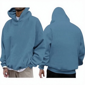 Lubpow <b>Christian</b> Men's Inspirational Religious Faith Cross Cotton Blend Vintage Bible Verse Graphic <b>Hoodie</b> Pullover Deep Blue - Product Image 2