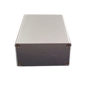 Caja de Control Industrial de Aleación de Aluminio 6063 ZHENGSHENG, Anodizado de Fábrica, IP54, Plateada, Carcasa para Inversor, Caja para Instrumentos, Caja para Baterías - Product Image 3
