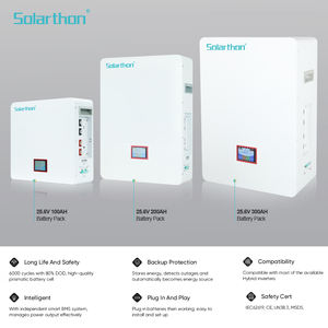 Solarthon Солнечная энергия настенная система хранения энергии 25,6 В LiFePO4 300Ah литиевая батарея - Product Image 2