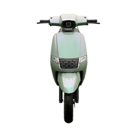 Ban vakum sepeda motor skuter listrik dua roda, sepeda motor skuter listrik dua roda 1000/1500W 3.0-10/90-90-12 warna kuning hijau abu-abu kecepatan maksimal 45-60km/H