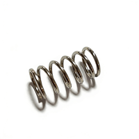 Ressorts hélicoïdaux industriels personnalisés en acier au carbone haute résistance et haute pression, droite rotation, fil de 0,8 mm, 0,8*7,5*14,5 mm pour interrupteur