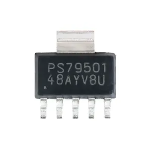 Chip regulador lineal original genuino TPS79501DCQR SOT-223-6 500mA con bajo descenso de voltaje - Product Image 2
