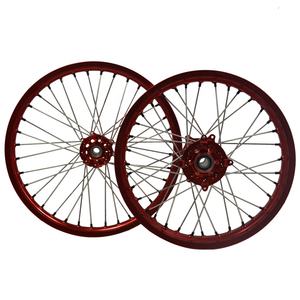 <span class=keywords><strong>CRF</strong></span> 250 250R <span class=keywords><strong>450</strong></span> 450R Radios de motocicleta Enduro Dirt Bike Juego de ruedas completas para <span class=keywords><strong>Honda</strong></span> <span class=keywords><strong>CRF</strong></span> 250 250R - Product Image 1