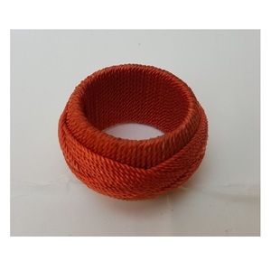 Bagues pour serviettes de table, anneau en tissu naturel - Product Image 1