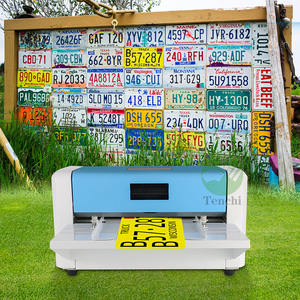 Nieuwe 203Dpi Grootformaat Thermische Overdracht Kentekenplaat Printer MS-CH571Customized Auto Nummerplaat Maken Machine - Product Image 4