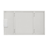 Panel de infrarrojos eléctrico con control WIFI para sala de estar, calentador radiante montado en la pared con tecnología de cristal de carbono, calentador de panel de habitación
