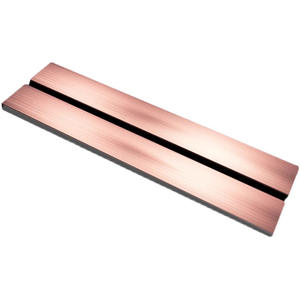 Barre de bus en cuivre T3, dissipation thermique, barre de cuivre conductrice plate, épaisseur 1-2-3-4-5-6-8-1012 - Product Image 1