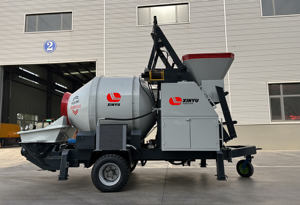 Mélangeur de pompe concrète de moteur diesel Mélangeur de pompe concrète de moteur de Diese à vendre - Product Image 4