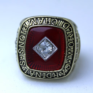 1982 <span class=keywords><strong>Lewis</strong></span> Cardinals Championship Anillo de béisbol de aleación conmemorativa Anillo de Bodas de moda - Product Image 5