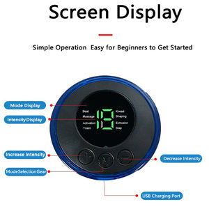 Mini Masajeador Recargable USB con Control Remoto Inalámbrico, 8 Modos, Máquina TENS, EMS Terapéutico para Uso Corporal - Product Image 5