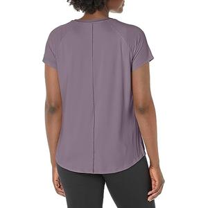 Personnalisé Nouveau Design Votre Propre Vêtements d'Entraînement pour Femmes Polyester Couleur Unie Slim Fit T-shirt à Manches Courtes avec le Meilleur Prix de BD - Product Image 5
