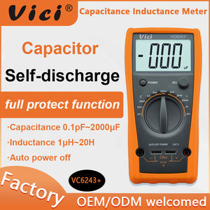 Handheld Digital Vicimeter LCD Indutância Capacitância Medidor VC6243 + LC Medidor - Product Image 2