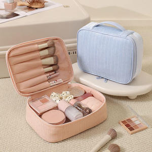 Nuova Borsa Organizer Morbida per Pennelli, Grande Borsa Multifunzionale per Cosmetici da Viaggio e Uso Quotidiano - Product Image 3