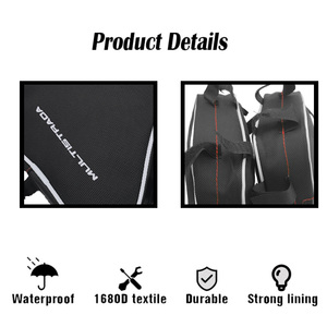 Borsa porta attrezzi per moto <span class=keywords><strong>Ducati</strong></span> Multistrada 1200, da posizionare sul telaio o sul paraurti, porta sacca idrica e pacchetto attrezzi - Product Image 3