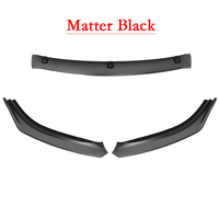 Spoiler Depan Baru, Lip Splitter Bumper Depan Plastik 3 PCS untuk Mazda 6