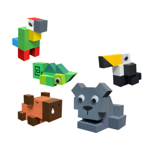 ชุดลูกบาศก์ไม้ธรรมชาติที่เป็นมิตรกับสิ่งแวดล้อมทำด้วยมือสำหรับงานฝีมืออเมซอนสำหรับเด็กป้ายผนังลึกลับที่น่าตื่นตาตื่นใจและกล่องไม้ความจริงจากเวียดนาม - Product Image 1