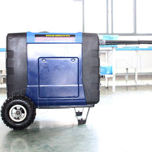 Générateur diesel portable à onduleur <span class=keywords><strong>BISON</strong></span> BSX7000I (CHINE) 7000W avec démarrage électrique 24V CC et démarrage par lanceur manuel, sortie 380V CA 50/60Hz - Product Image 5