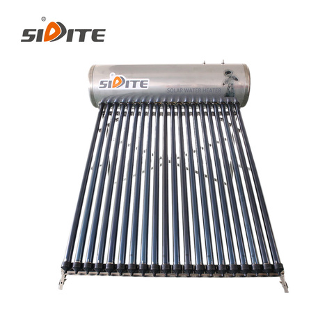 Integrated SP-H Copper Heat Pipe Solar Water Heater Intelligent Anti-Freezing Controller Direct Connection Hotel Freestanding