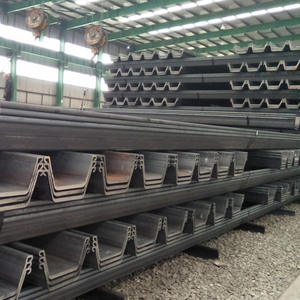 Harga Murah Lembaran Baja <span class=keywords><strong>Pile</strong></span> Tipe U Lebar 500mm Hot Rolled Larsen untuk Pengendalian Banjir - Product Image 3