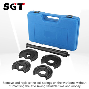 Herramientas de reparación de eje trasero delantero de suspensión, Kit de herramientas de reparación telescópica, compresor de resorte de puntal de bobina para Mercedes Benz - Product Image 5