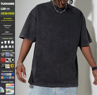 T-Shirts et Vêtements Homme Personnalisés Surdimensionnés Hip Hop de Haute Qualité pour Marque Streetwear en Impression à la Demande
