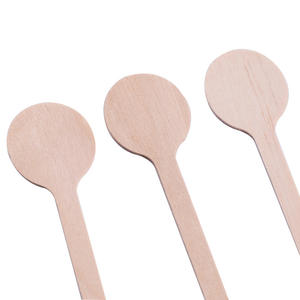 2025년 도매 BoFa 브랜드 맞춤형 로고 친환경 자작나무 일회용 차/커피 스틱 180mm UV 인쇄 맞춤형 색상 - Product Image 5