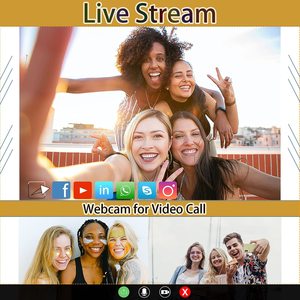 Máy quay phim kỹ thuật số 4K, zoom kỹ thuật số 16X, máy quay vlog, máy quay video, ống kính góc rộng dành cho YouTube - Product Image 3