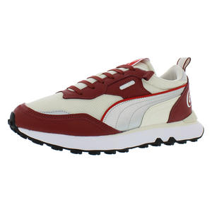 Zapatos para Hombre Rider Fv Coca Cola, Color Rojo/Plateado/Marfil Brillante, 100% Auténticos, Modelo MSS-38702301 - Product Image 1