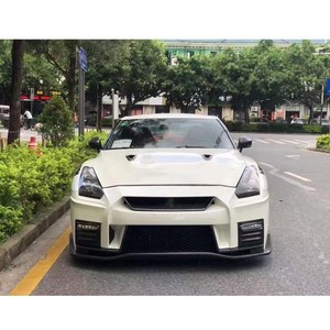 Piezas para el cuerpo del coche, parachoques delantero, trasero, falda lateral, alerón grande para GTR 35, modificado en estilo <span class=keywords><strong>Nismo</strong></span> - Product Image 5